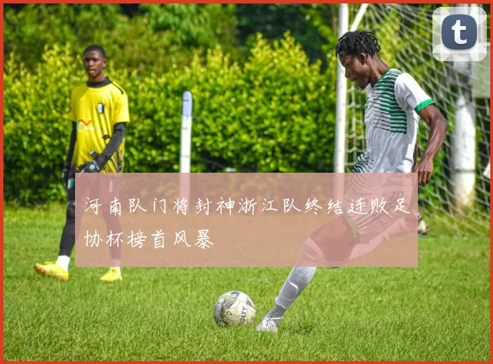 河南队门将封神浙江队终结连败足协杯榜首风暴